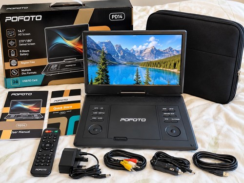 Pofoto portable dvd - 15.7",