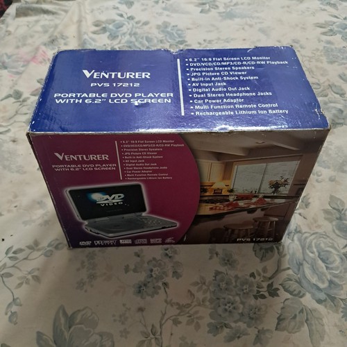 Venturer pvs123 portable dvd - pvs123,