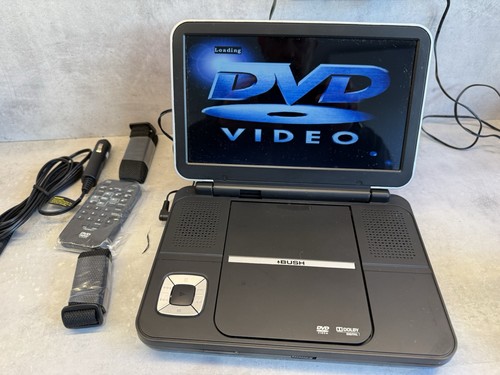 Bush portable dvd player black - player,