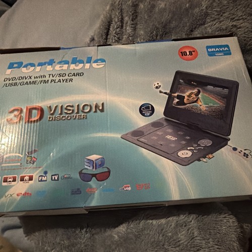 Portable dvd player with - dvd, large