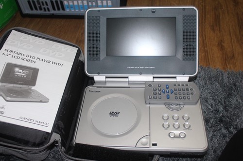 Portable dvd player with - portable, 6.5"