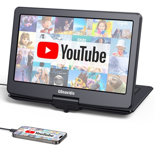 Portable dvd player - 19", with