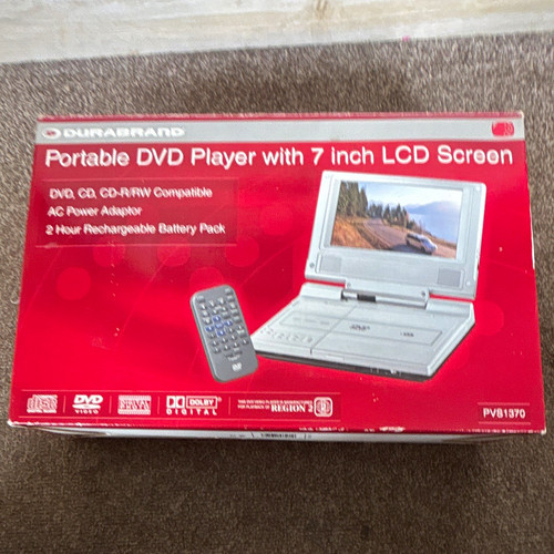 Durabrand pv81370 portable dvd - durabrand,